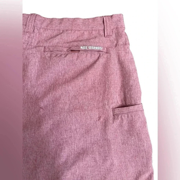 Reel Legends Performance Clothing Fishing Shorts UPF Men’s Shorts Size 38 - Picture 4 of 10